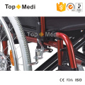 Topmedi Twa251lhpq Hot Selll alumínio dobrável bonito projetado Médio Oriente cadeira de rodas